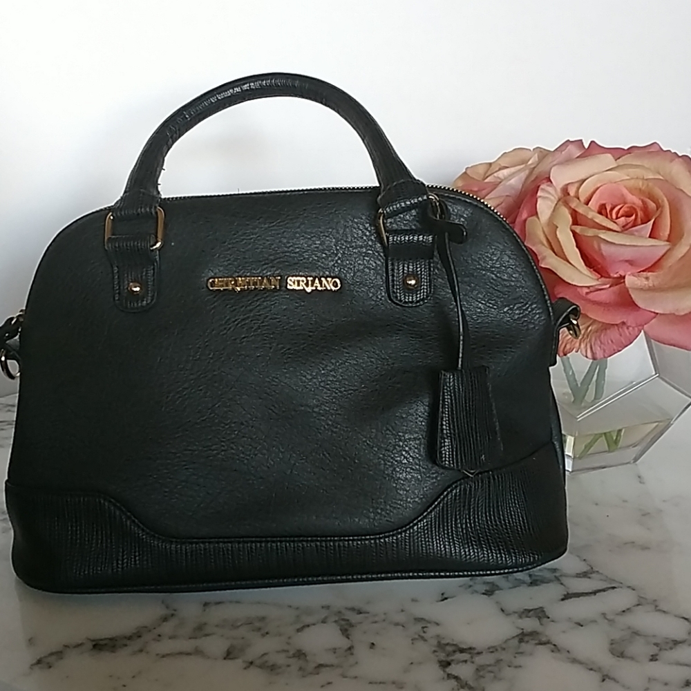Black Christian Siriano Purse